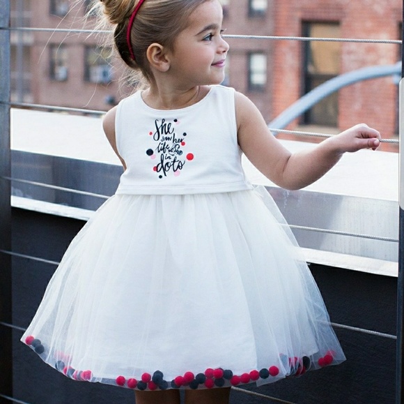 minnie pom pom dress